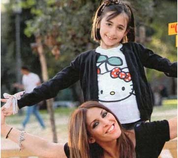 Gaia, la figlia di Guendalina Tavassi Gaia, la figlia di Guendalina Tavassi