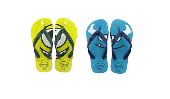 Monsters University ai piedi con Havaianas Monsters University ai piedi con Havaianas