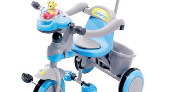 Triciclo Plus, il triciclo di Io Bimbo per la prima infanzia Triciclo Plus, il triciclo di Io Bimbo per la prima infanzia