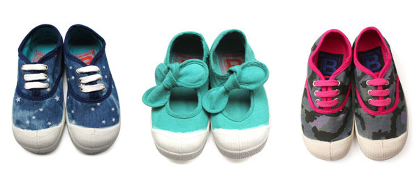 Bensimon presenta le nuove sneakers in tela per bambino. La collezione PE 2013 Bensimon presenta le nuove sneakers in tela per bambino. La collezione PE 2013