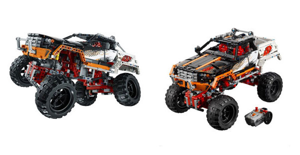 Il fuoristrada 4×4 della Lego diventa anche Camion off-road Il fuoristrada 4×4 della Lego diventa anche Camion off-road