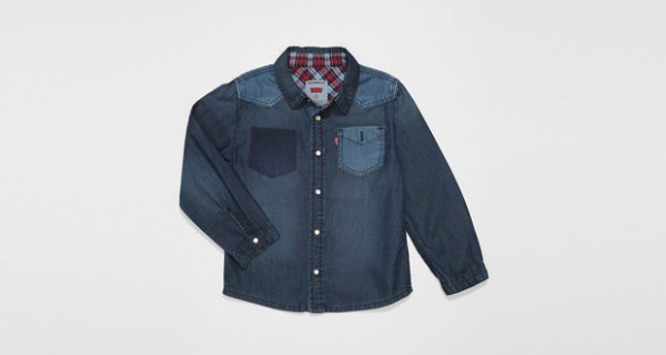 Anton Shirt, la camicia di jeans per ragazzi firmata Levi’s Anton Shirt, la camicia di jeans per ragazzi firmata Levi’s