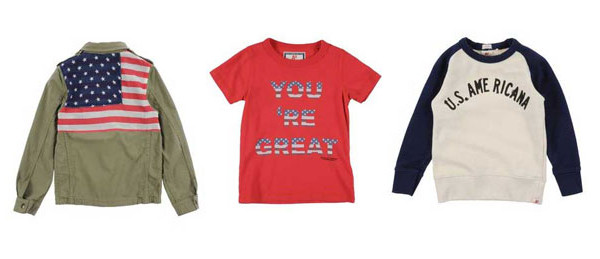 Giubbotto, t-shirt e felpa dallo stile USA per bambino firmati American Outfitters