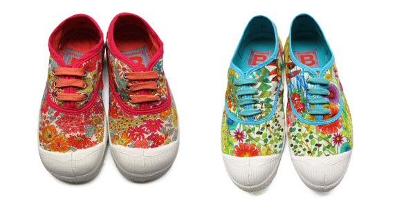 Scarpe Limited Edition per mamme e bambine. La collezione Liberty di Bensimon Scarpe Limited Edition per mamme e bambine. La collezione Liberty di Bensimon