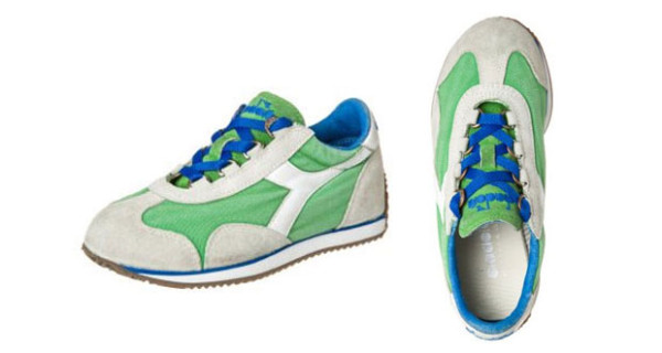 diadora vintage bambino nere