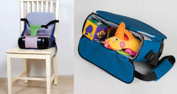 Alzasedia per bambini di OkBaby, comodo da trasportare e perfetto per tutti i tipi di sedia Alzasedia per bambini di OkBaby, comodo da trasportare e perfetto per tutti i tipi di sedia