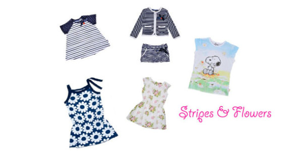 Tendenze moda bambina per la primavera: fiori e righe! Le proposte di Original Marines Tendenze moda bambina per la primavera: fiori e righe! Le proposte di Original Marines