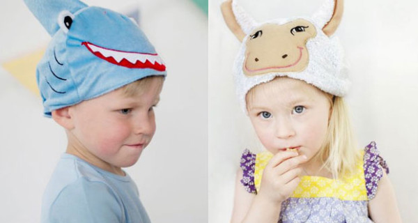 Oskar & Ellen presenta i simpatici cappelli per bambini con mucca e squalo Oskar & Ellen presenta i simpatici cappelli per bambini con mucca e squalo