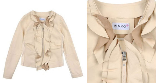 La giacca in pelle di Pinko Up da bambina perfetta per le occasioni speciali La giacca in pelle di Pinko Up da bambina perfetta per le occasioni speciali