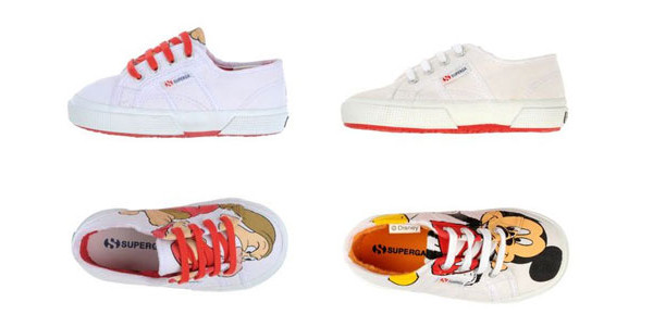 Le nuove Superga per bambino con Brontolo e Topolino Le nuove Superga per bambino con Brontolo e Topolino