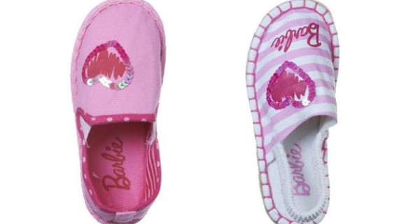 Espadrillas per bambina firmate Barbie Espadrillas per bambina firmate Barbie