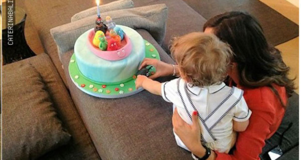 Caterina Balivo festeggia il compleanno del suo bimbo con la torta dei Barbapapà Caterina Balivo festeggia il compleanno del suo bimbo con la torta dei Barbapapà