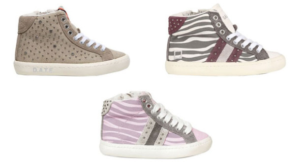 D.A.T.E. le nuove sneakers per bambina della collezione PE 2013 D.A.T.E. le nuove sneakers per bambina della collezione PE 2013