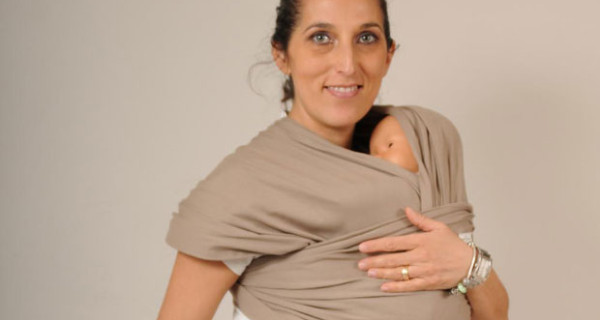La fascia porta bebè in cotone biologico firmata Filobio La fascia porta bebè in cotone biologico firmata Filobio