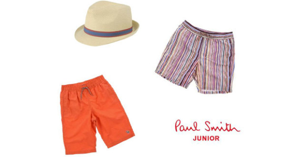 In spiaggia con Paul Smith Junior: costumi e accessori per bambino In spiaggia con Paul Smith Junior: costumi e accessori per bambino