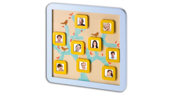 Family Tree Frame di Baby Art: l’originale cornice ad albero genealogico Family Tree Frame di Baby Art: l’originale cornice ad albero genealogico