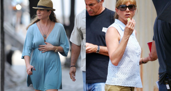 Jennifer Aniston: abito morbido e pancia sospetta. E’ incinta? Jennifer Aniston: abito morbido e pancia sospetta. E’ incinta?