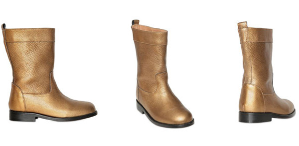 Stivali in pelle per bambina: il modello invernale di Lanvin Petit Stivali in pelle per bambina: il modello invernale di Lanvin Petit