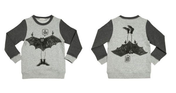 Stella McCartney Kids presenta felpa e t-shirt ispirate a Batman Stella McCartney Kids presenta felpa e t-shirt ispirate a Batman