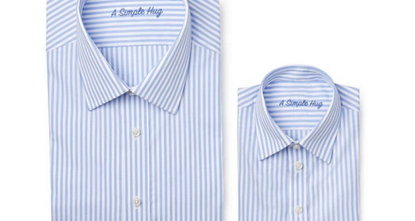Camicia uguale per papà e figlio di A Simple Hug: una bellissima idea regalo Camicia uguale per papà e figlio di A Simple Hug: una bellissima idea regalo