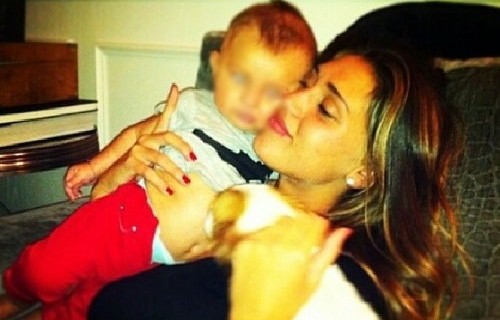 Cecilia Rodriguez e il suo amore per il piccolo Santiago Cecilia Rodriguez e il suo amore per il piccolo Santiago