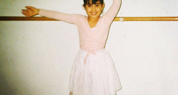 Federica Nargi da bambina, la foto mentre praticava danza classica Federica Nargi da bambina, la foto mentre praticava danza classica