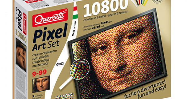 I chiodini crescono: Quercetti lancia “pixel art” I chiodini crescono: Quercetti lancia “pixel art”