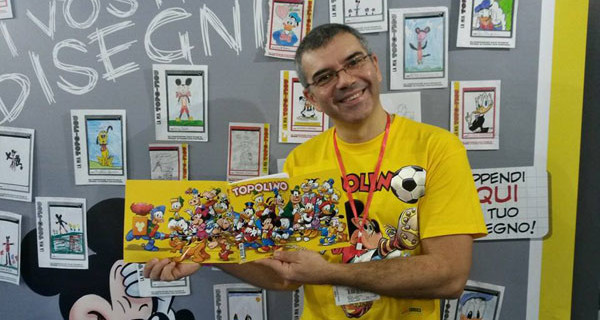 Topolino presenta la nuova copertina esclusiva per Lucca Comics and Games Topolino presenta la nuova copertina esclusiva per Lucca Comics and Games