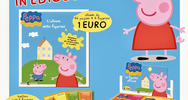 L’album di figurine di Peppa Pig: dove trovarlo e quanto costa L’album di figurine di Peppa Pig: dove trovarlo e quanto costa