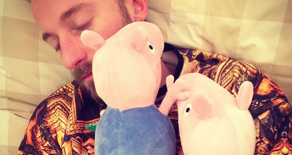 Francesco Facchinetti e il suo amore per Peppa Pig Francesco Facchinetti e il suo amore per Peppa Pig