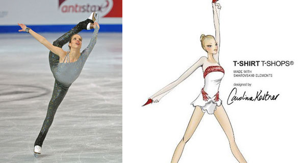 La collezione di Carolina Kostner per T-Shirt T-Shops presentata a Pitti Bimbo La collezione di Carolina Kostner per T-Shirt T-Shops presentata a Pitti Bimbo