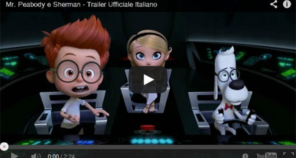 Film per bambini: da oggi al cinema Peabody & Sherman. Trailer. Film per bambini: da oggi al cinema Peabody & Sherman. Trailer.