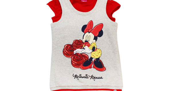 Felpa per bambina di Silvian Heach Kids dedicata a Minnie Felpa per bambina di Silvian Heach Kids dedicata a Minnie