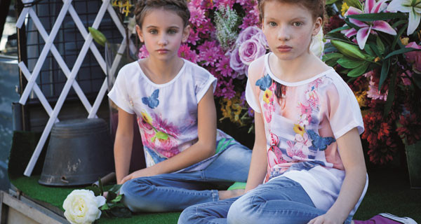 Byblos Boys & Girls: la collezione primavera estate 2014 per bambine romantiche Byblos Boys & Girls: la collezione primavera estate 2014 per bambine romantiche