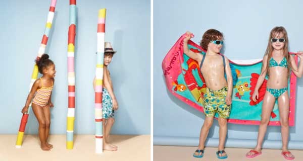 Costumi da bagno per bambini: i modelli colorati di Du Pareil au meme Costumi da bagno per bambini: i modelli colorati di Du Pareil au meme