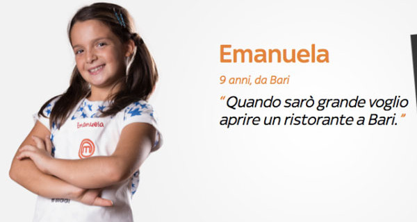 Emanuela vince la prima edizione di Junior MasterChef Italia: 9 anni e talento da vendere! Emanuela vince la prima edizione di Junior MasterChef Italia: 9 anni e talento da vendere!