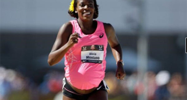 Alysia Montano e la sua impresa: ha corso 800 metri con il pancione Alysia Montano e la sua impresa: ha corso 800 metri con il pancione