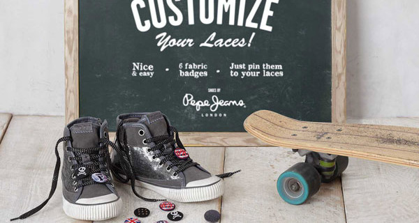 Pepe Jeans affronta il Back to School con le sneakers personalizzabili Pepe Jeans affronta il Back to School con le sneakers personalizzabili