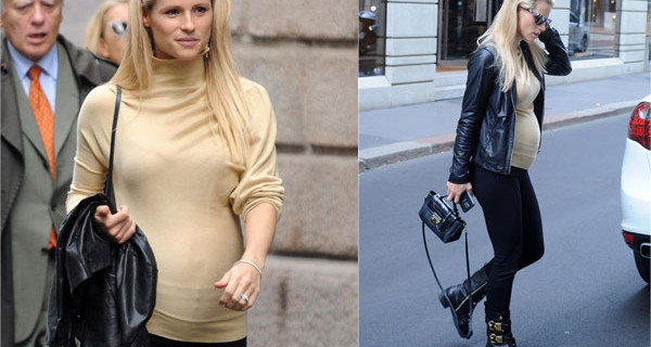 Michelle Hunziker raggiante mostra il suo pancione: il suo look premaman Michelle Hunziker raggiante mostra il suo pancione: il suo look premaman
