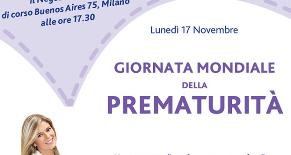 Chicco sostiene la Giornata Mondiale del Bambino Prematuro: il 17 Novembre a Milano Chicco sostiene la Giornata Mondiale del Bambino Prematuro: il 17 Novembre a Milano