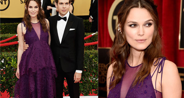 Keira Knightley ai SAG Awards 2015 con il pancione: “Non posso indossare abiti attillati” Keira Knightley ai SAG Awards 2015 con il pancione: “Non posso indossare abiti attillati”