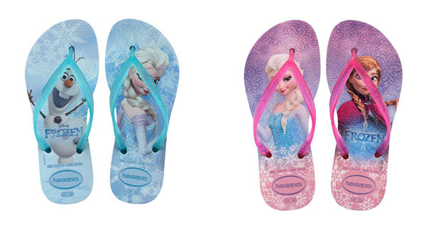 Havaianas presenta le nuove infradito per bambine con Elsa e Anna di Frozen Havaianas presenta le nuove infradito per bambine con Elsa e Anna di Frozen
