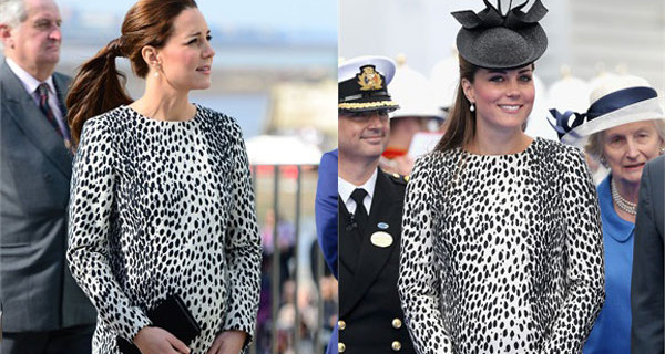 Kate Middleton Regina del riciclo: stesso abito, nuova gravidanza Kate Middleton Regina del riciclo: stesso abito, nuova gravidanza