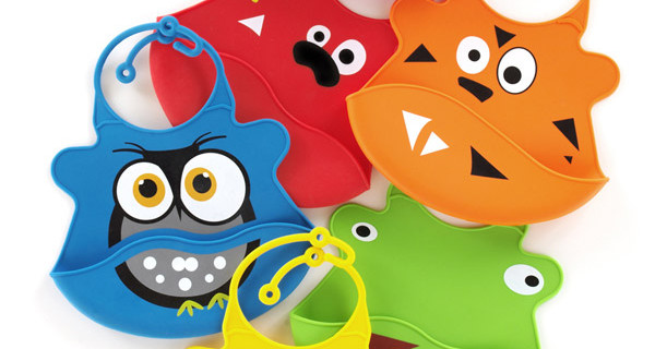 Bavaglini in silicone leggero per bambini: i divertenti modelli di Quaranta Settimane Bavaglini in silicone leggero per bambini: i divertenti modelli di Quaranta Settimane