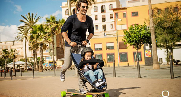 Passeggino o longboard? Quinny presenta il nuovo longboardstroller Passeggino o longboard? Quinny presenta il nuovo longboardstroller
