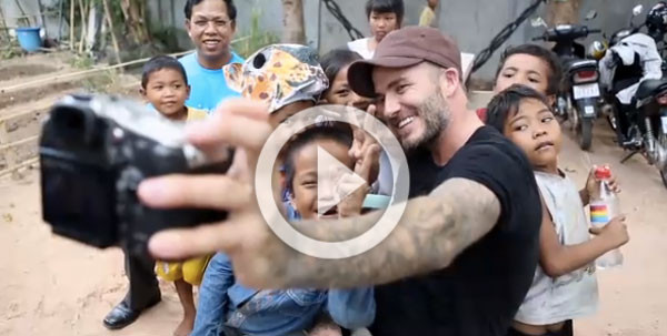 David Beckham ambasciatore Unicef contro la violenza sui bambini. Il suo video David Beckham ambasciatore Unicef contro la violenza sui bambini. Il suo video