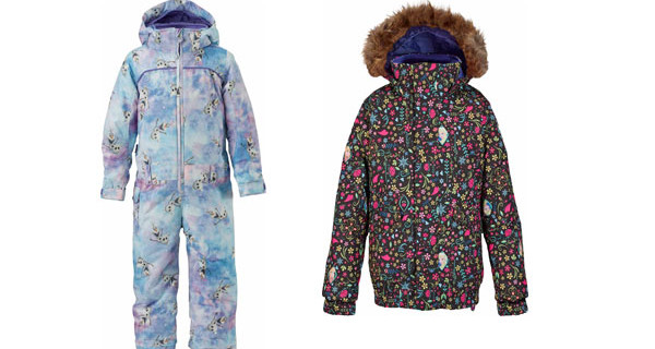 Sulla neve con Frozen! I nuovi prodotti per bambina di Burton Sulla neve con Frozen! I nuovi prodotti per bambina di Burton