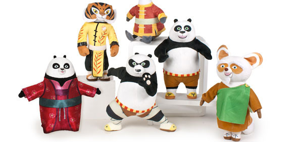 Kung Fu Panda 3 arriva al cinema: i nuovi peluche di Famosa Kung Fu Panda 3 arriva al cinema: i nuovi peluche di Famosa