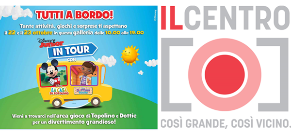 Evento Disney Junior a Il Centro Evento Disney Junior a Il Centro