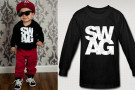 SWAG, la t-shirt a maniche lunghe per bambini firmata American Apparel